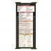 WhiteCoat Clipboard® Trifold - Army Green Pharmacy Edition
